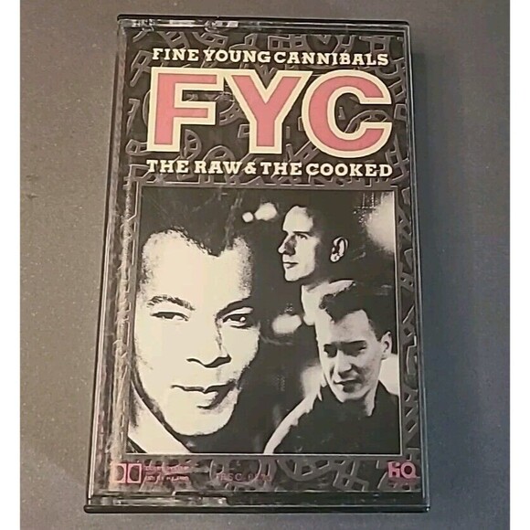 Vintage Fine Young Cannibals The Raw & The Cooked Cassette Tape 1990 IRS - Picture 1 of 4